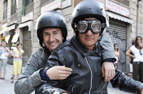 Alessandro Siani and Claudio Bisio un Benvenuti al Nord