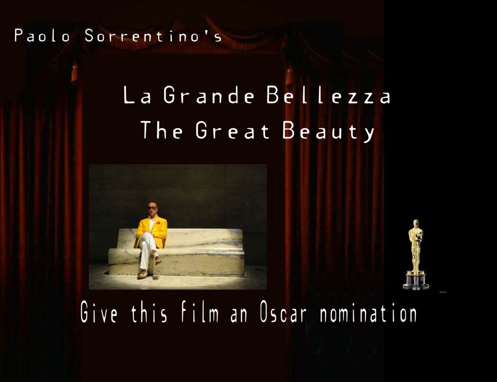 We Want An Oscar Nomination For Sorrentino’s ‘The Great&nbsp;Beauty’