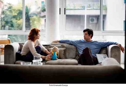 Barbora Bobulova and Alessandro Gassman