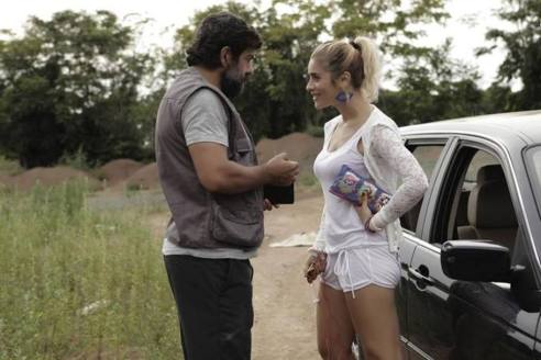 Greta Scarano and Pierfrancesco Favino 