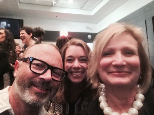 Ivano De Matteo with me and my friend Lauren Marino