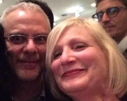 Pif photobomb! - me and Daniele Luchetti