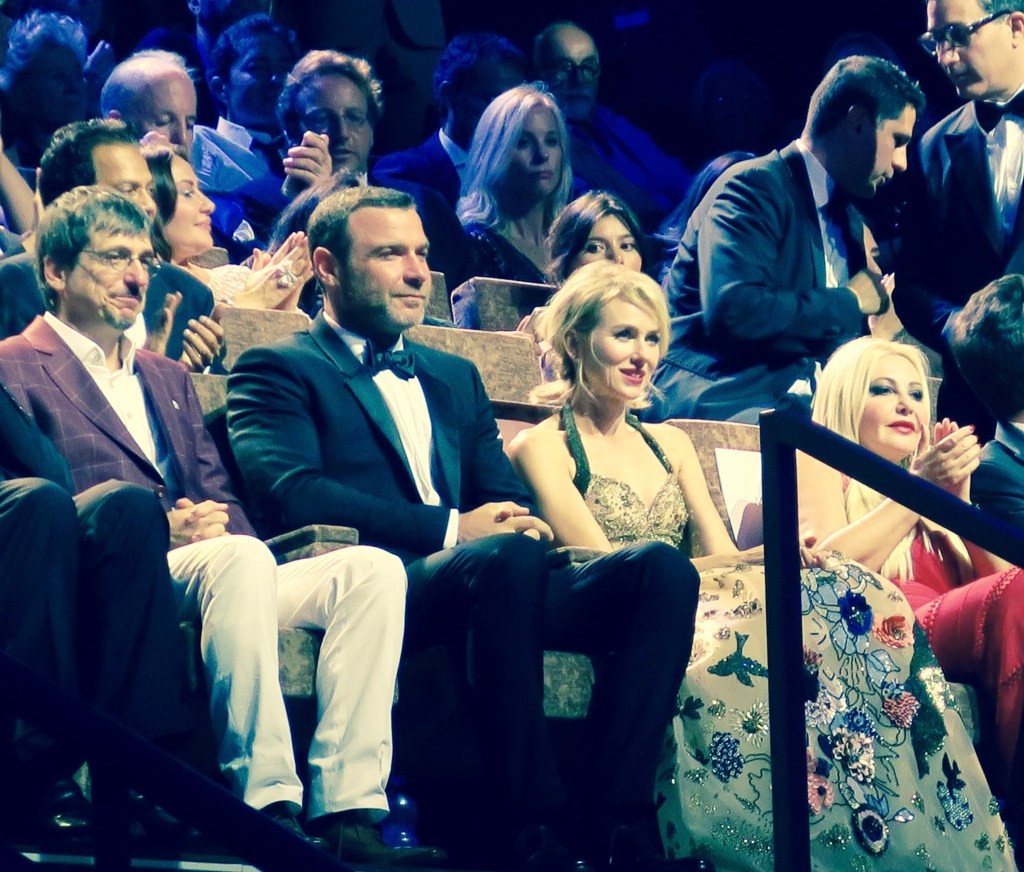 Last Night At The Sala Grande: Liev Schreiber and Naomi&nbsp;Watts
